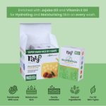 RAY7 Rejuvenation Handmade Soap, Glycerin Based with Jojoba Oil and Vitamin E Oil, Moisturising and Hydrating, for Glowing Soft Skin, Sulphate Free, Paraben Free, 100g, Pack of 3 - Image 2